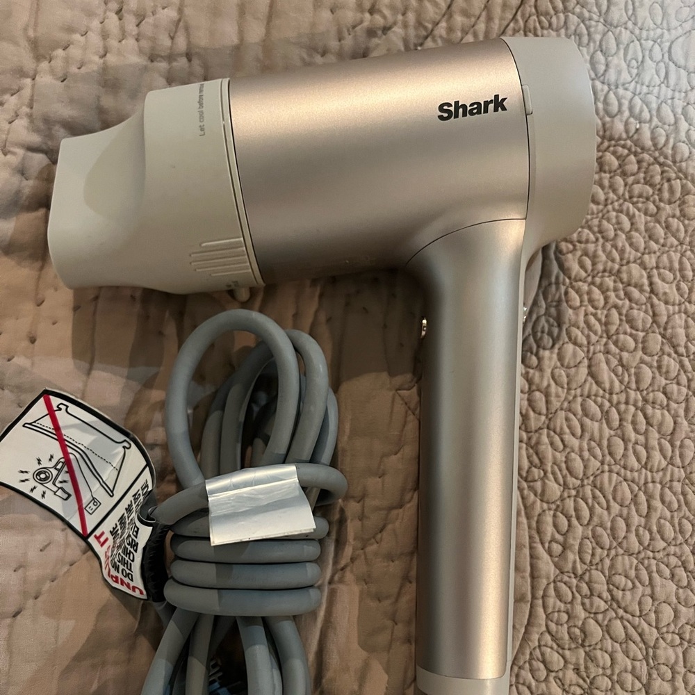 Shark Silver Hair Dryer
